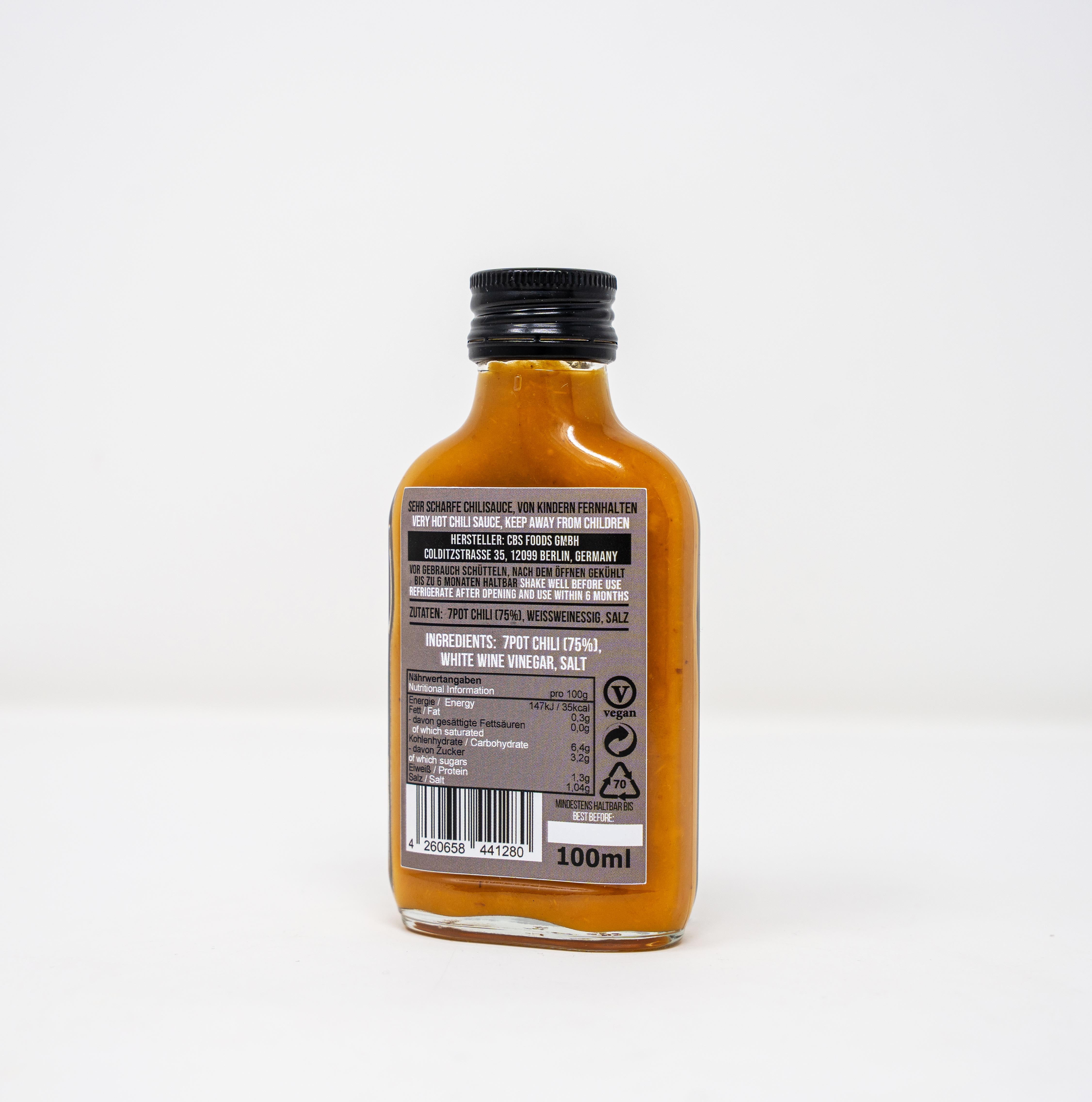 crazy-bastard-limited-7pot-puro-hot-sauce-100-ml-extrem-scharf image 2