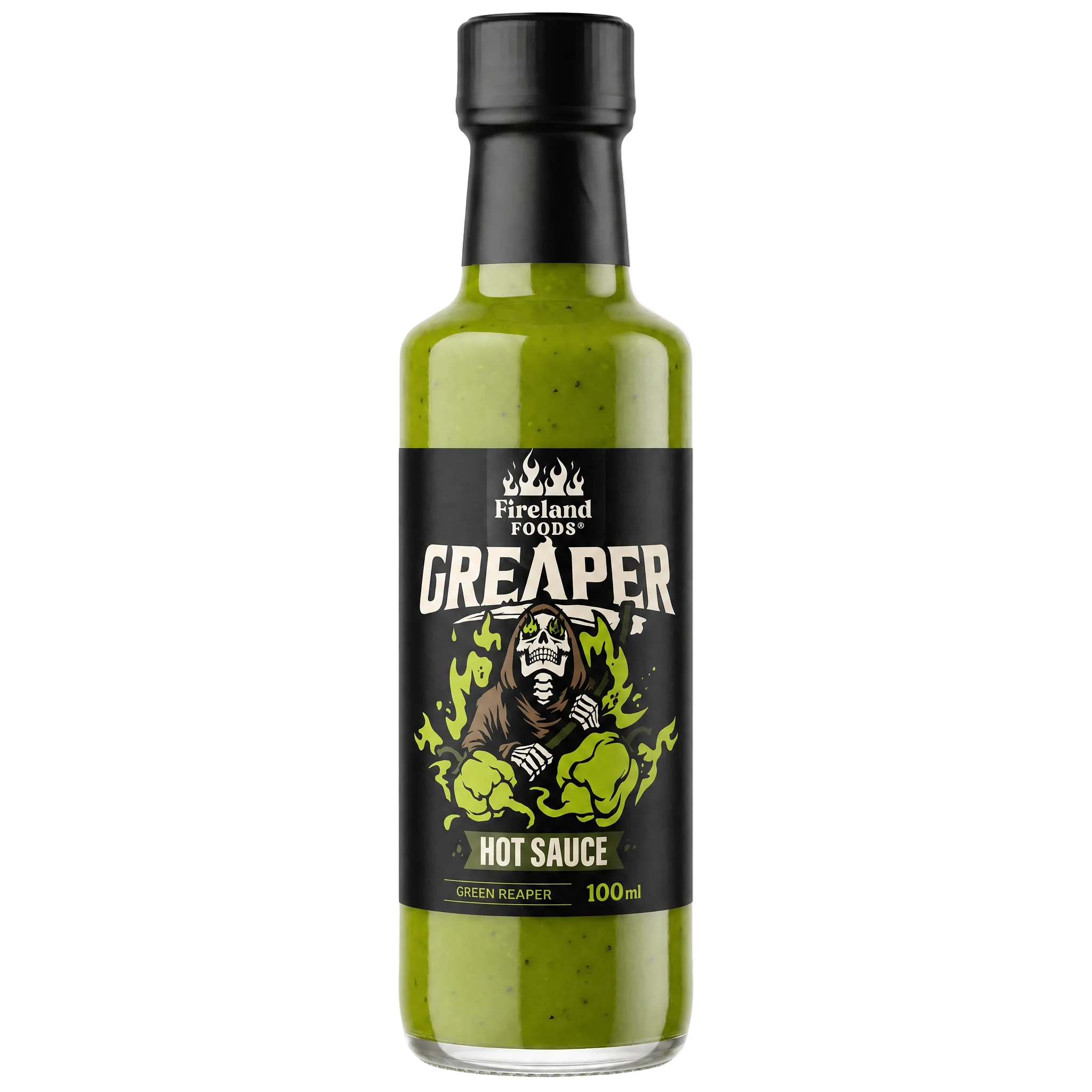 fireland-foods-greaper-hot-sauce-100-ml-gr-n-extra-scharf image 1
