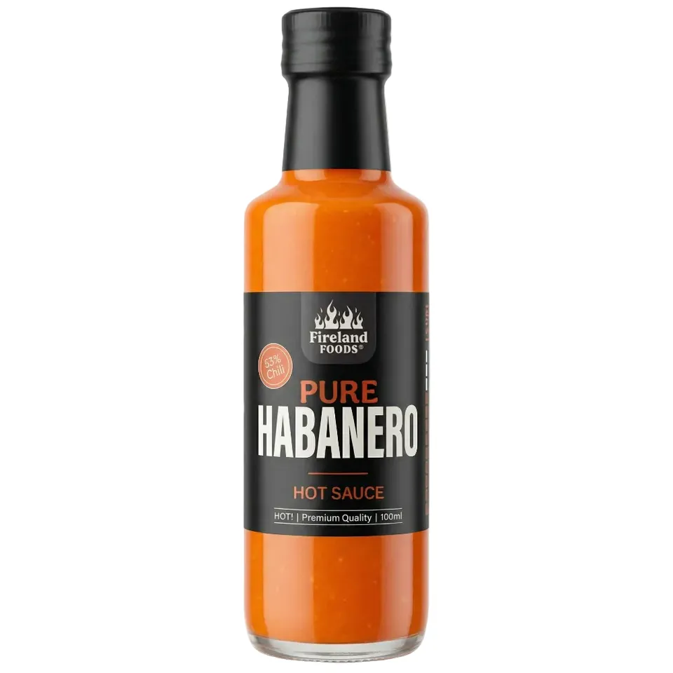 fireland-foods-pure-habanero-hot-sauce-100ml-fruchtig image 1