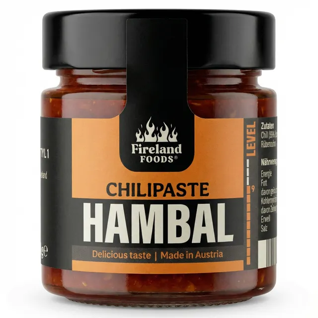 fireland-foods-hambal-chilipaste-habanero-140g-scharf image 1