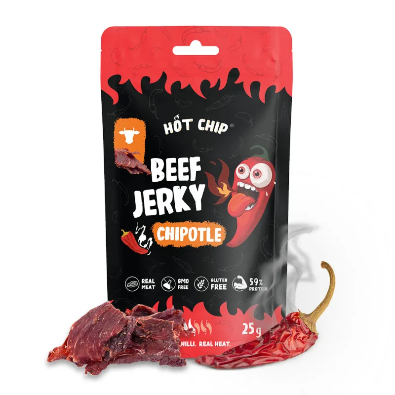 fireland-beef-jerky-chipotle-25g-protein-snack-rauchig image 1