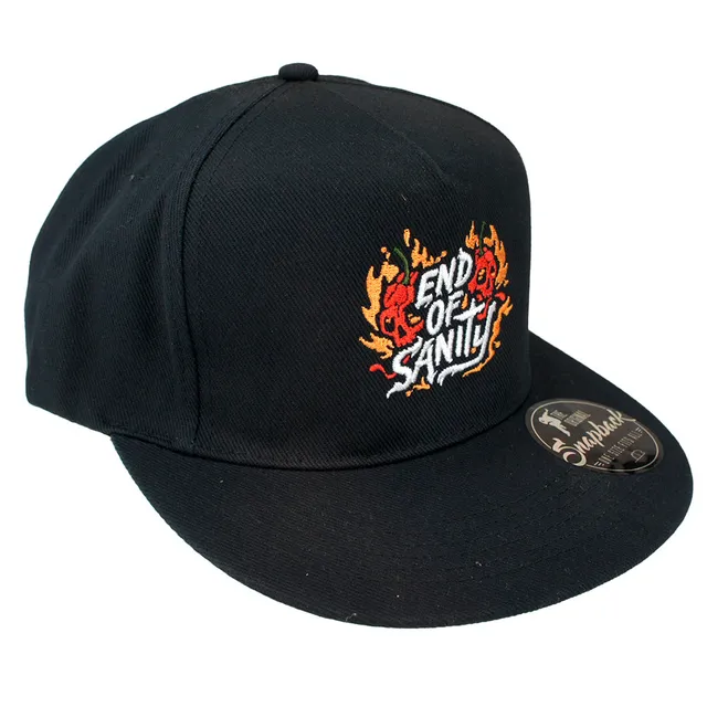 fireland-foods-snapback-cap-bestickt-baumwolle-schwarz image 1