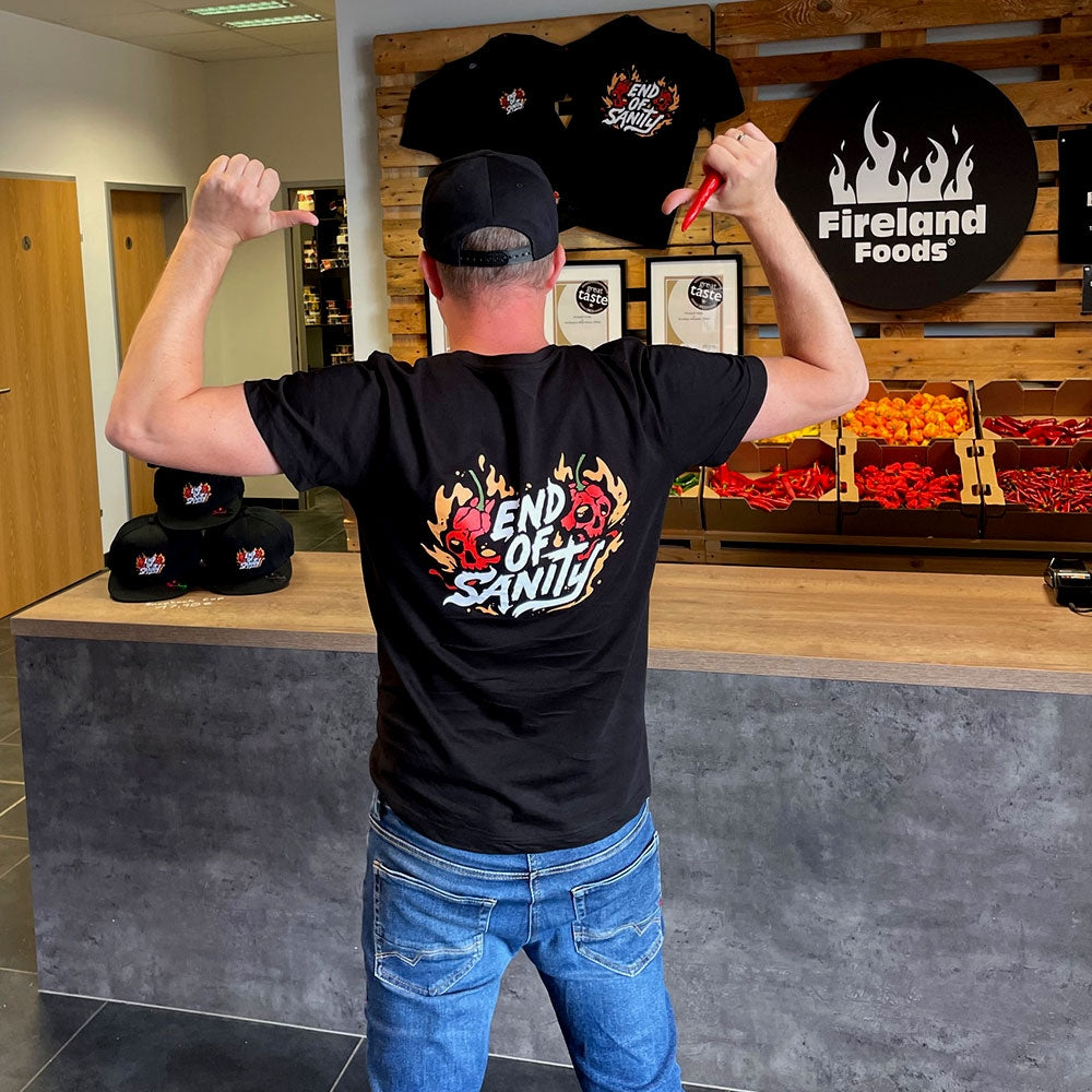 fireland-foods-end-of-sanity-t-shirt-herren-schwarz-l image 2