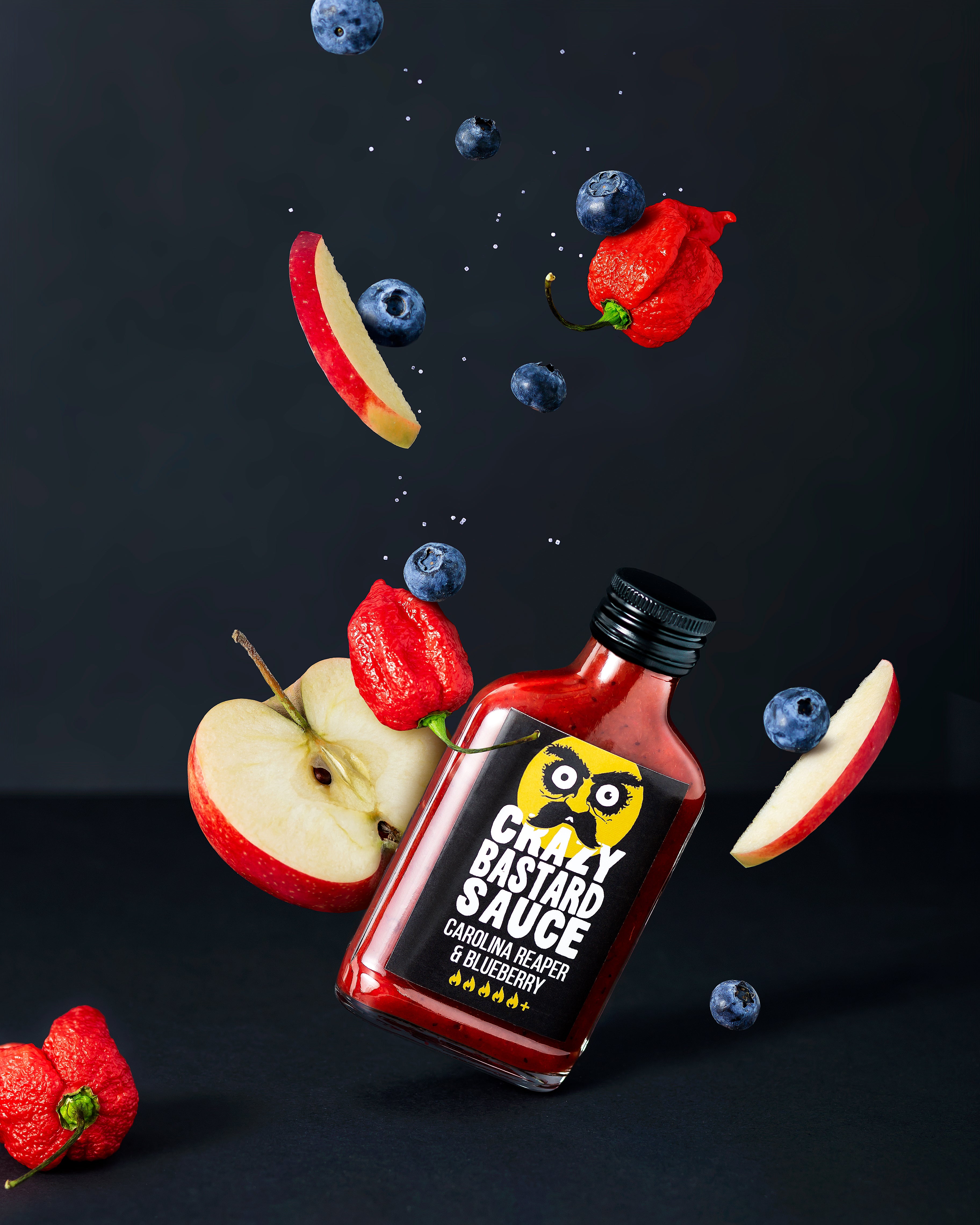 crazy-bastard-carolina-reaper-blaubeere-hot-sauce-100-ml image 7