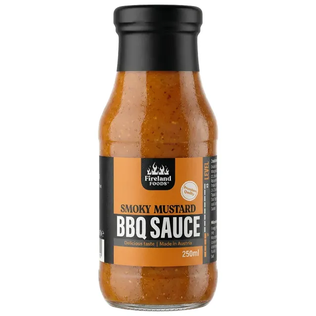 fireland-foods-bbq-smoky-mustard-sauce-250ml-rauchig image 1