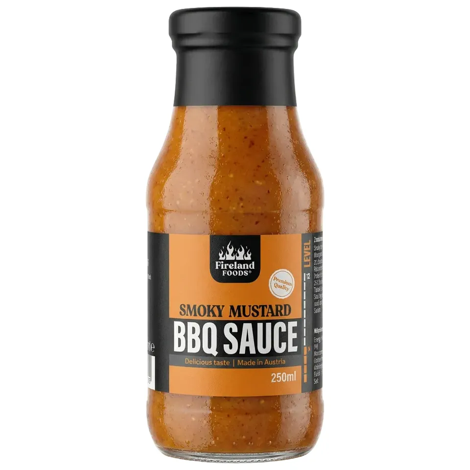 fireland-foods-bbq-smoky-mustard-sauce-250ml-rauchig image 1