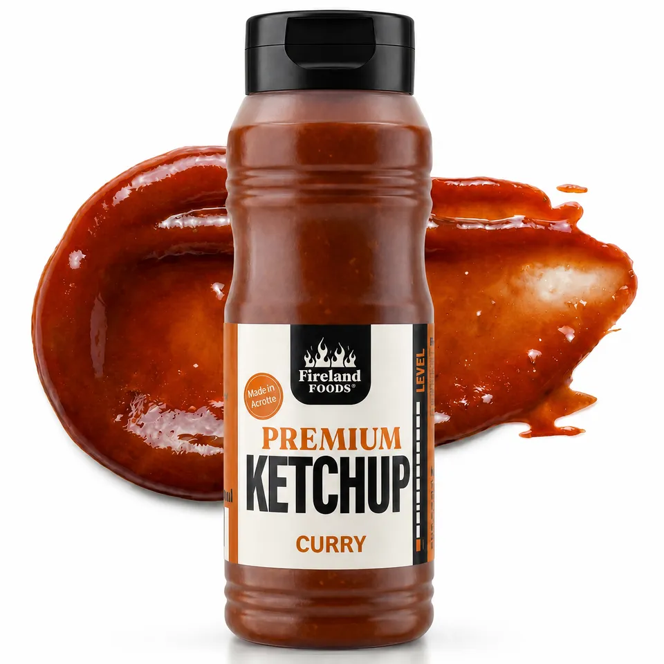 fireland-ketchup-curry-tomatenketchup-585g-mild-fruchtig image 1