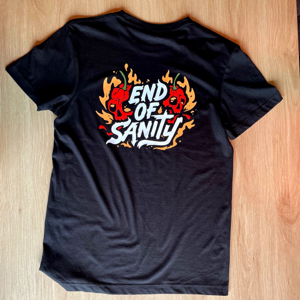 fireland-foods-end-of-sanity-t-shirt-herren-schwarz-l image 3