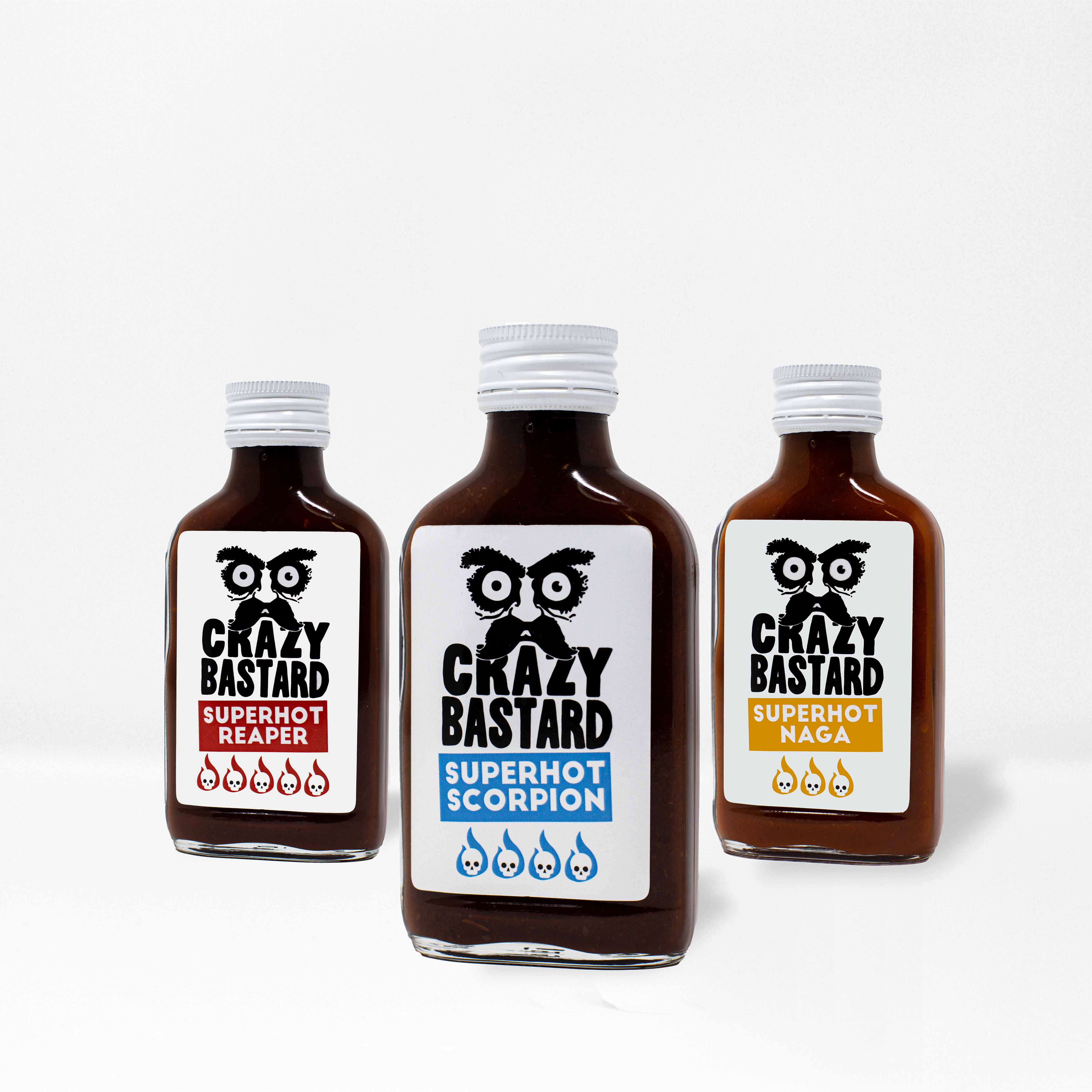 crazy-bastard-superhot-box-chilisauce-3er-set-fermentiert image 2