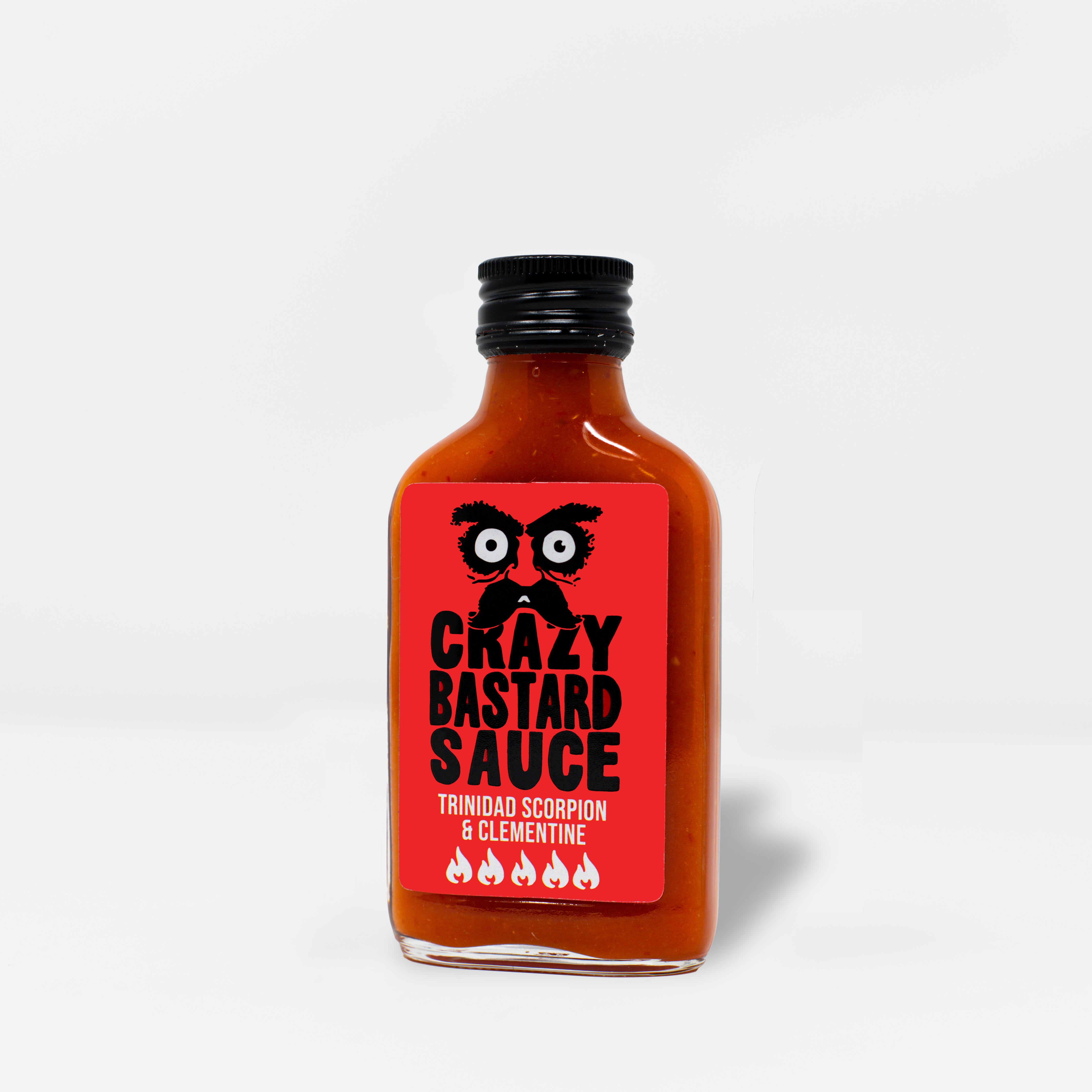 crazy-bastard-trinidad-scorpion-chilisauce-100-ml-sehr-scharf image 1