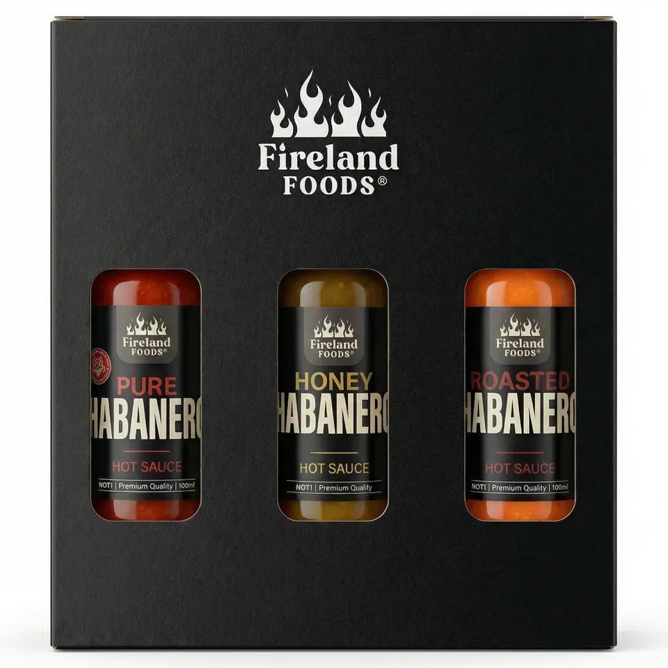 fireland-foods-habanero-box-3x100ml-geschenkset-scharf image 1