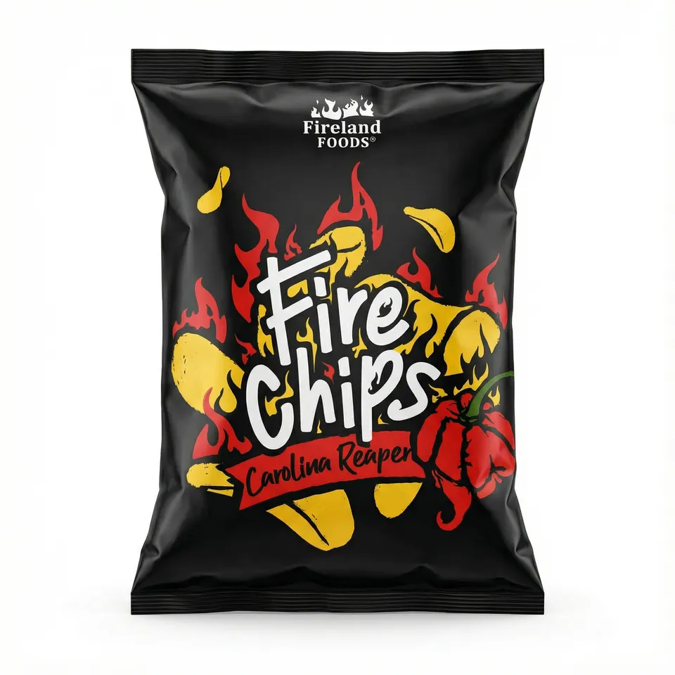 fireland-foods-firechips-carolina-reaper-chips-50g-sehr-scharf image 1