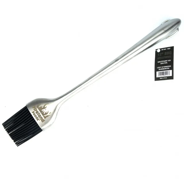 fireland-foods-grillpinsel-30cm-edelstahl-f-r-bbq-marinade image 1