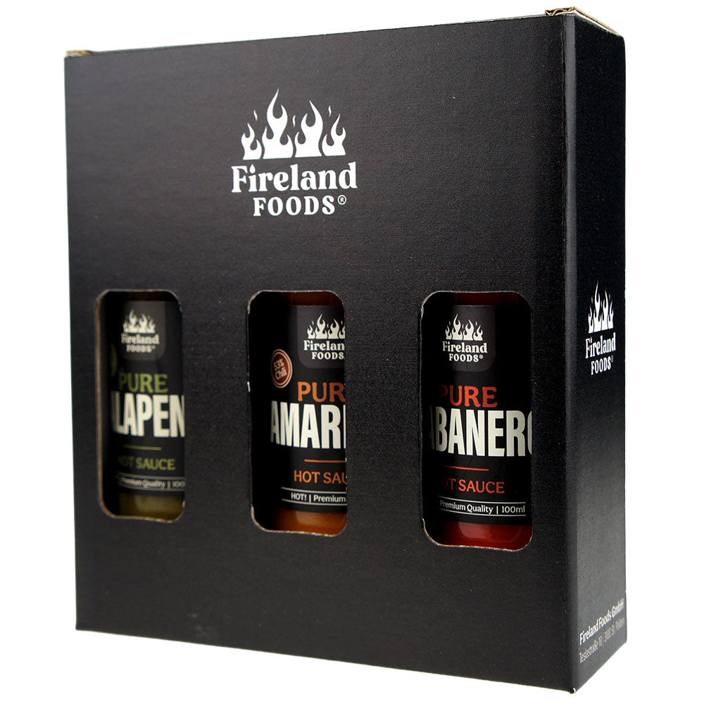 fireland-pure-box-hot-sauce-set-3x100ml-geschenk-mild-fruchtig image 3