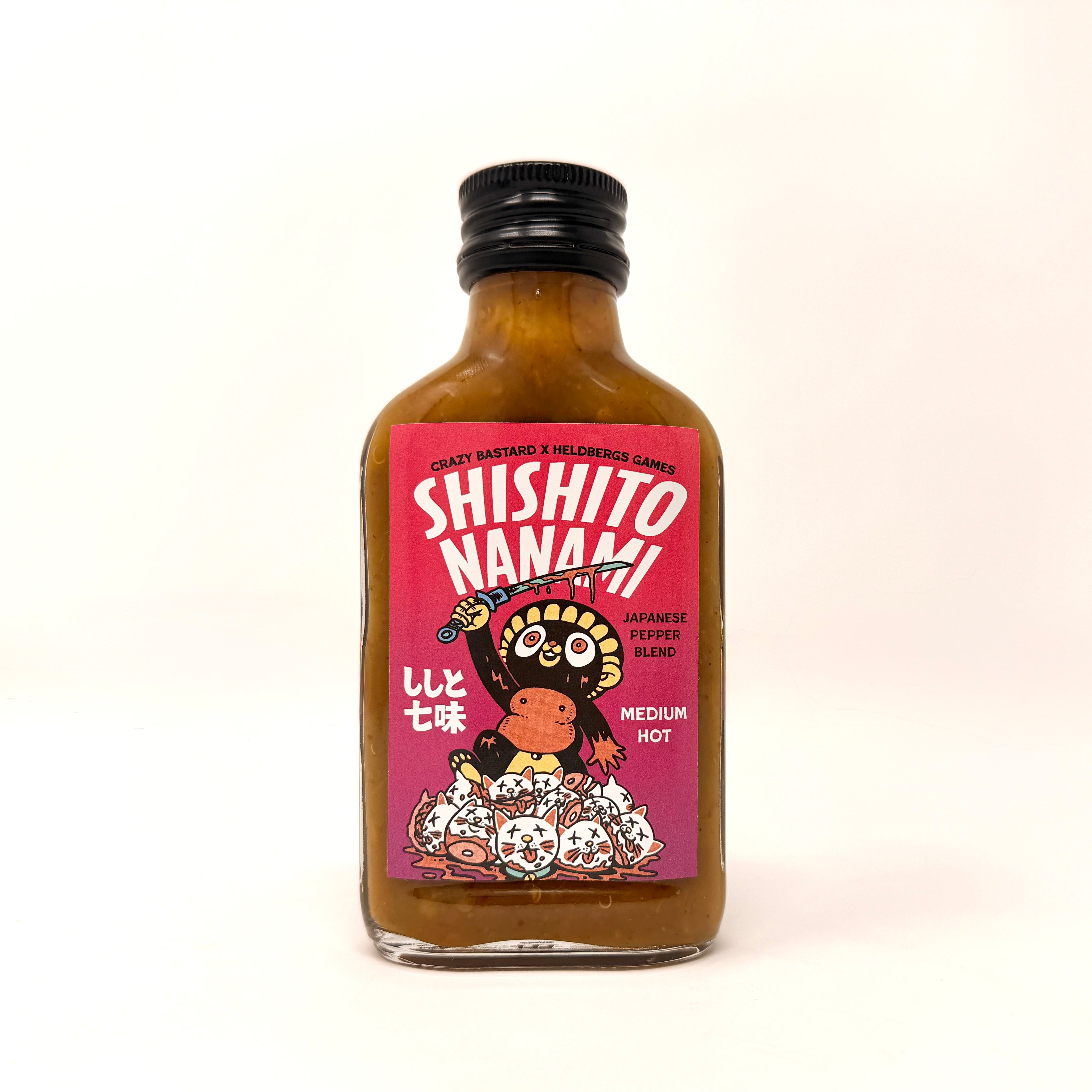crazy-bastard-shishito-nanami-hot-sauce-medium-scharf-limitiert image 1