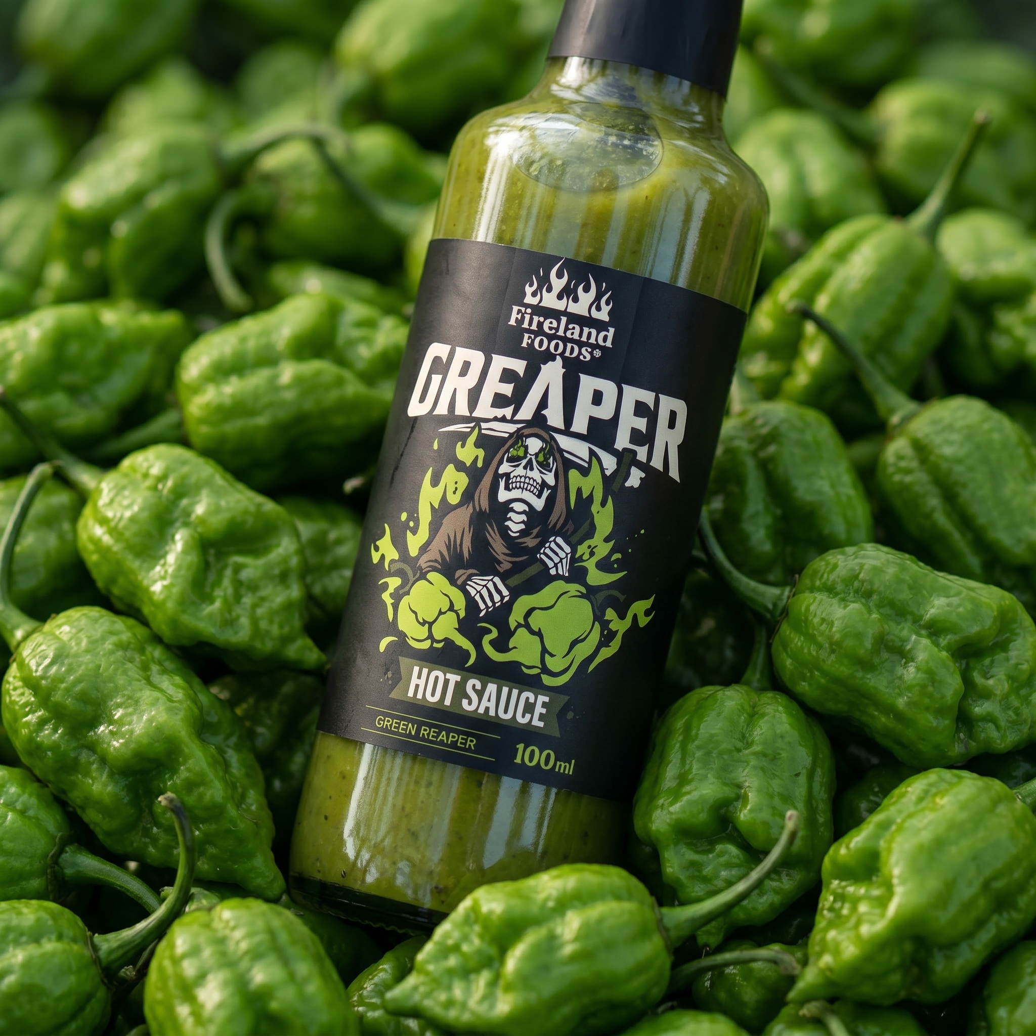 fireland-foods-greaper-hot-sauce-100-ml-gr-n-extra-scharf image 2