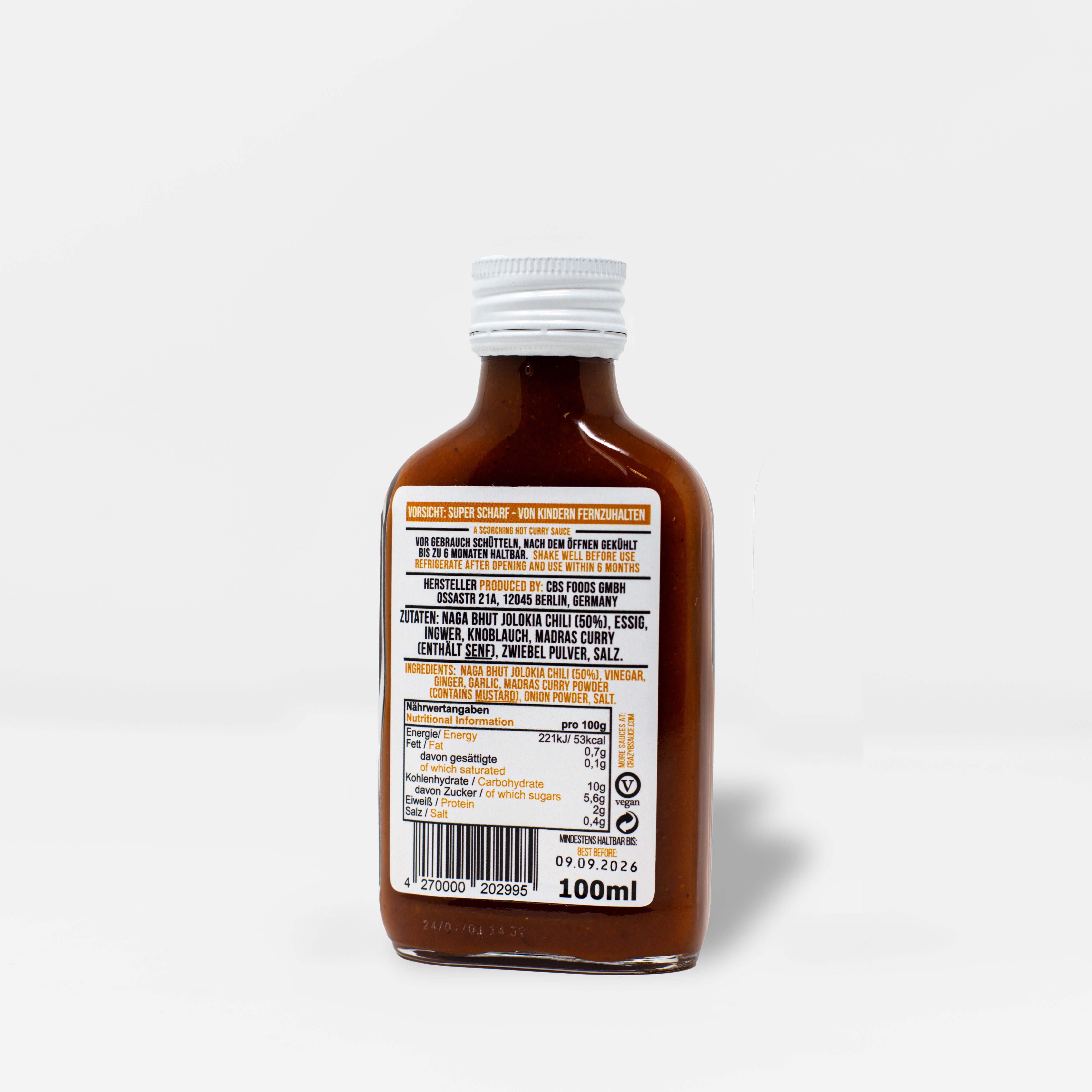 crazy-bastard-naga-chilisauce-100-ml-super-hot-fermentiert image 2