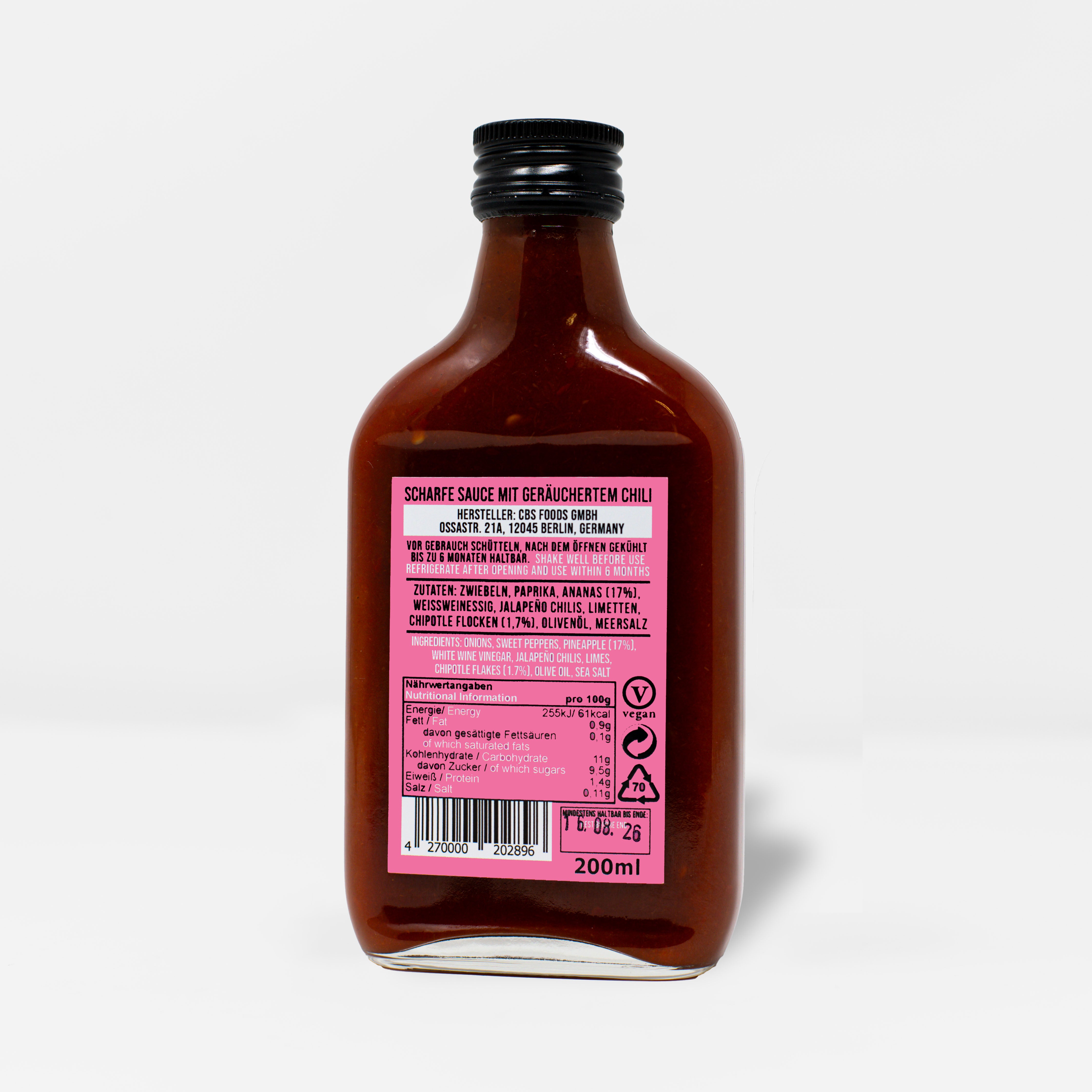 crazy-bastard-chipotle-ananas-hot-sauce-100-ml-mittelscharf image 3