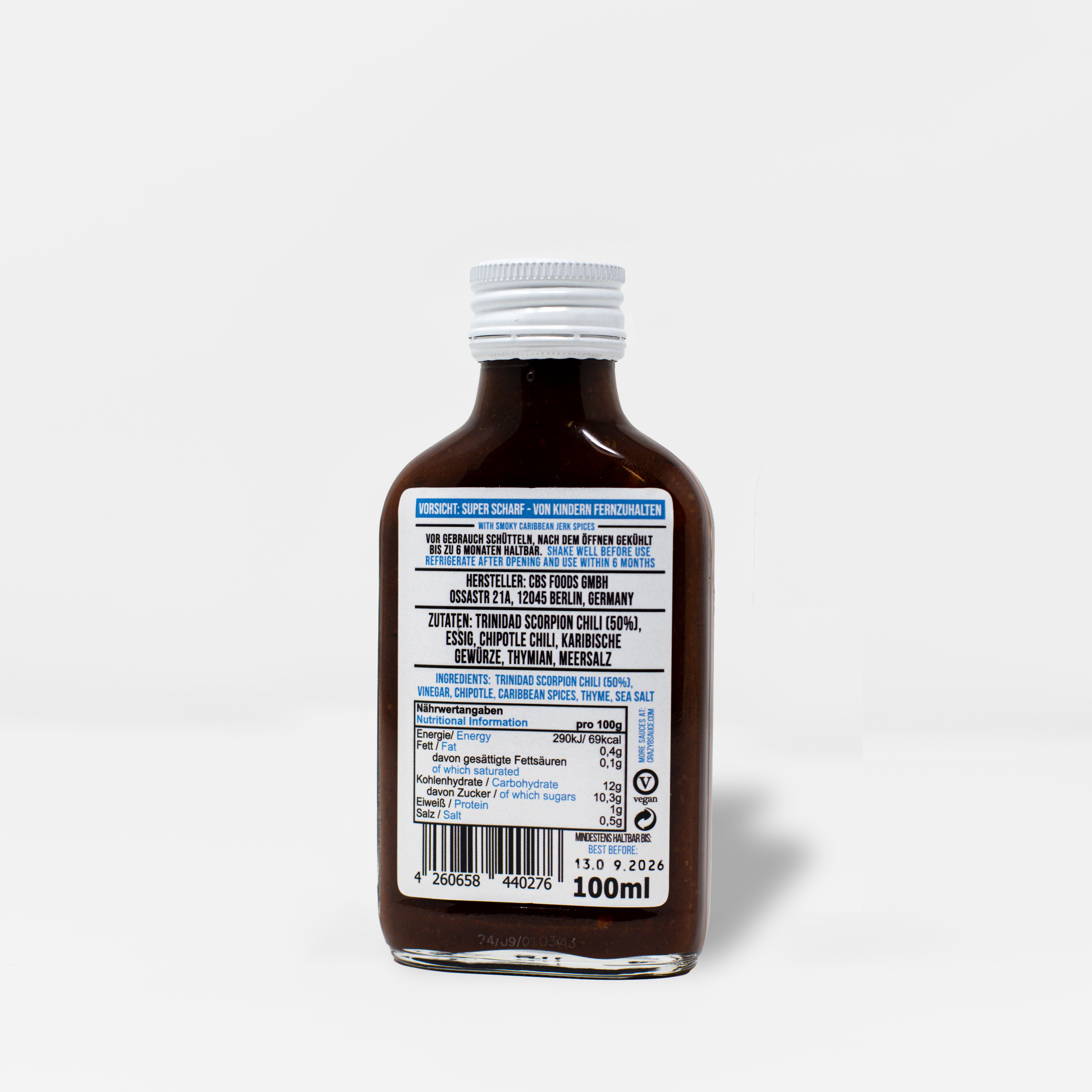 crazy-bastard-scorpion-super-hot-sauce-100-ml-fermentiert image 2
