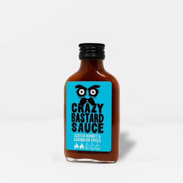 crazy-bastard-scotch-bonnet-chilisauce-100-ml-mittelscharf image 1