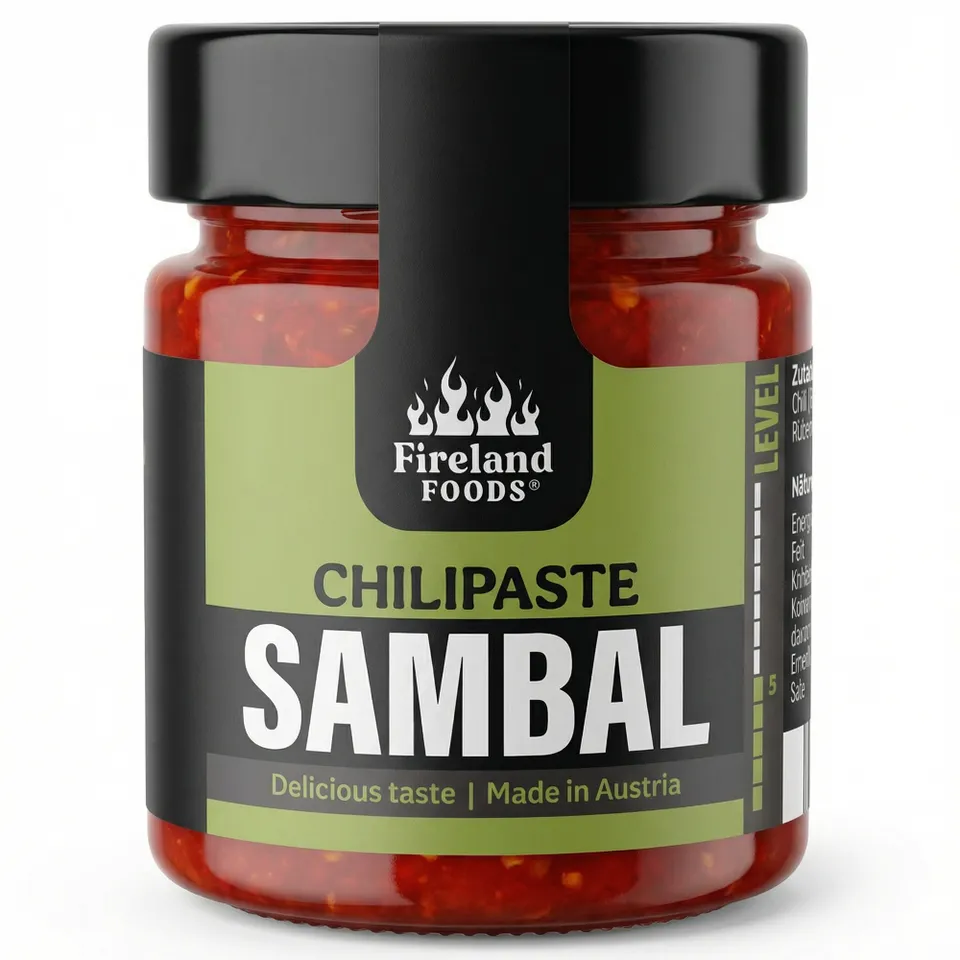 fireland-foods-sambal-chilipaste-140g-mittelscharf image 1