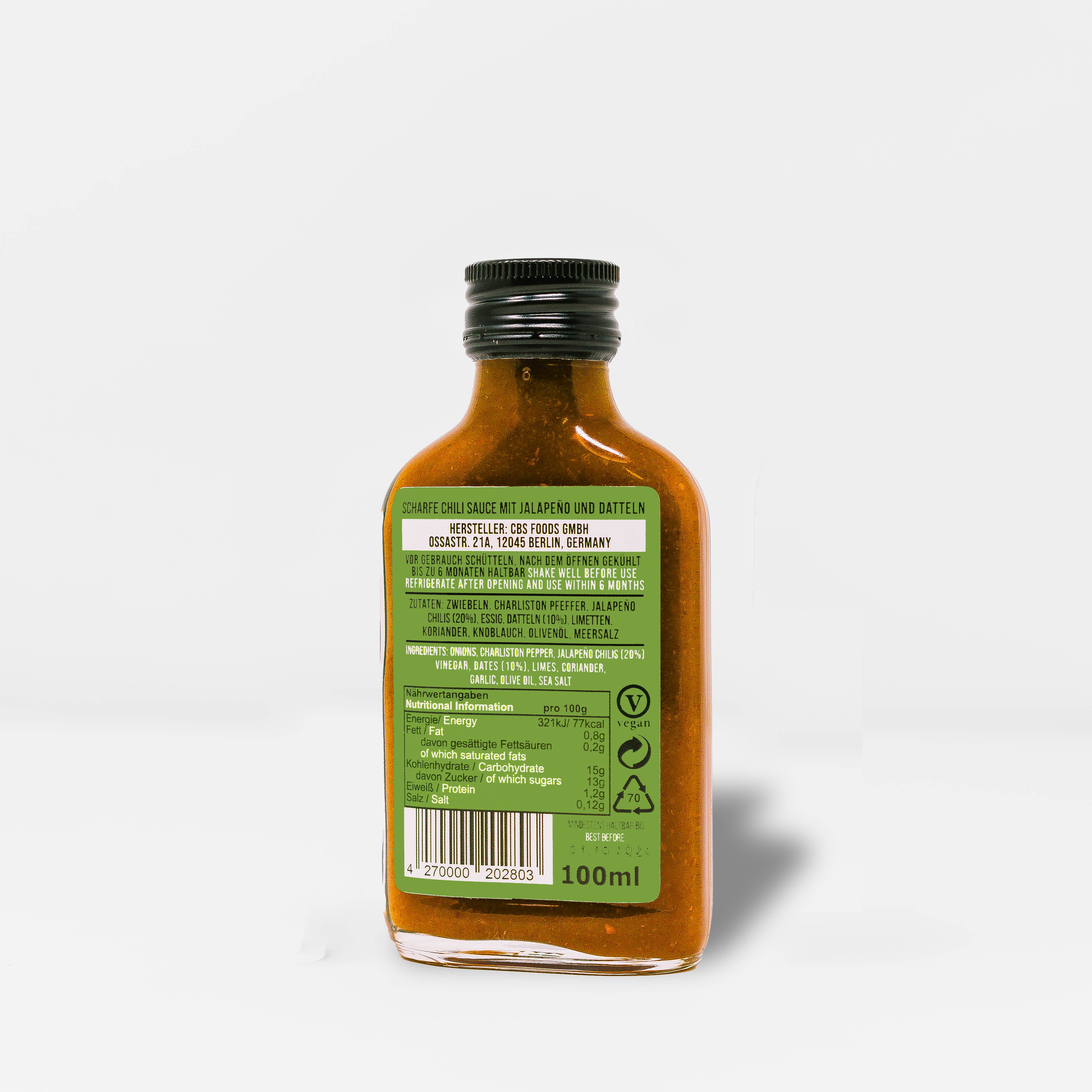 crazy-bastard-jalape-o-dattel-hot-sauce-100ml-mild image 2