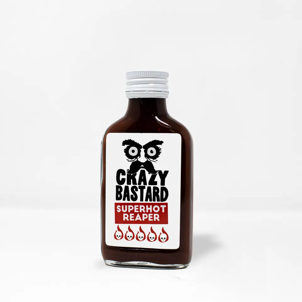 crazy-bastard-reaper-chilisauce-100-ml-super-hot-fermentiert image 1